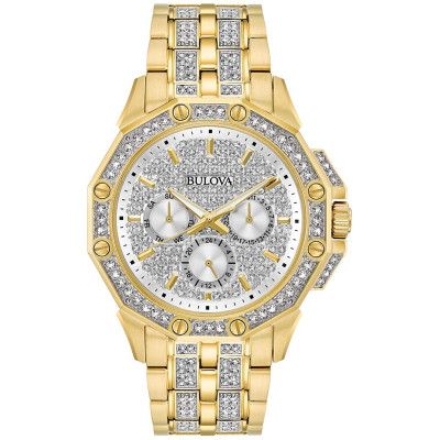 Bulova® Multi Zifferblatt 'Crystal Octava' Herren's Uhren 98C126