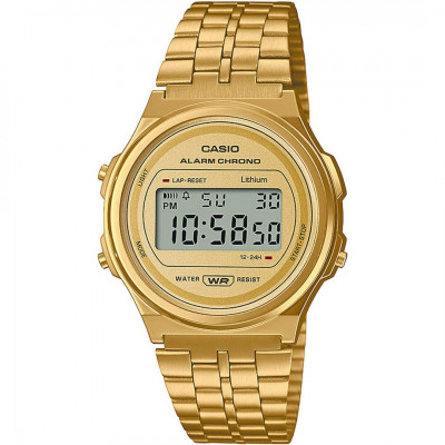 Casio® Digital 'Vintage' Damen Uhr A171WEG-9AEF