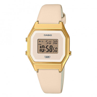 Casio® Digital 'Casio Collection' Damen Uhr LA680WEGL-4EF