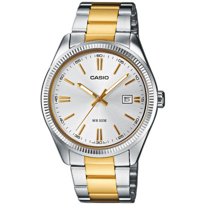 Casio® Analog 'Collection' Damen Uhr LTP-1302PSG-7AVEG