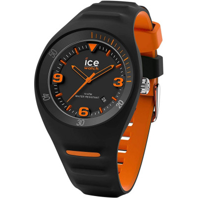 Ice Watch® Analog 'P. Leclercq - Black Orange' Herren Uhr (Medium) 017598
