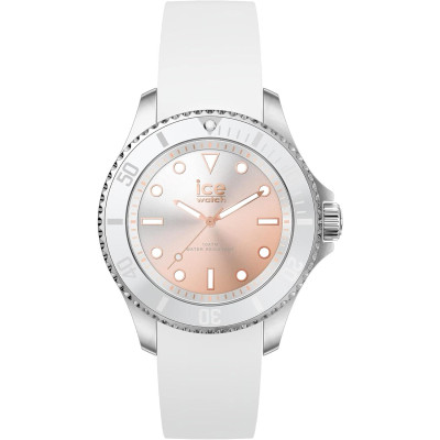 Ice Watch® Analog 'Ice Steel - Sunset Pink' Mädchen Uhr (Small) 020369