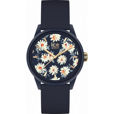 Ice Watch® Analog 'Ice Solar Power - Twilight Daisy' Damen Uhr (Small) 020599