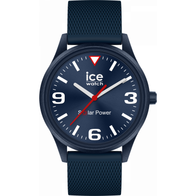 Ice Watch® Analog 'Ice Solar Power - Casual Blue Red' Unisex Uhr (Medium) 020605