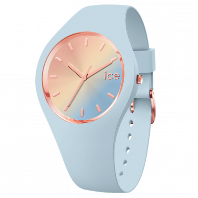 Ice Watch® Analog 'Ice Sunset - Pastel Blue' Damen Uhr (Small) 020639