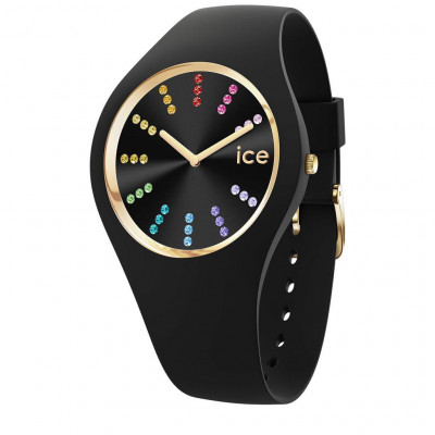 Ice Watch® Analog 'Ice Cosmos - Rainbow Black' Damen Uhr (Small) 021343