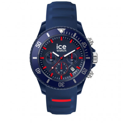 Ice Watch® Chronograph 'Ice Chrono - Dark Blue Red' Herren Uhr (Medium) 021425
