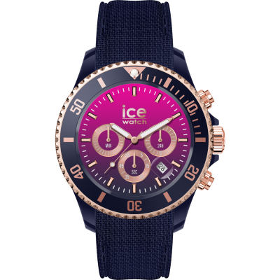 Ice Watch® Chronograph 'Ice Chrono - Dark Blue Pink' Herren Uhr (Medium) 021642