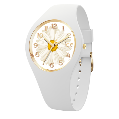 Ice Watch® Analog 'Ice Flower - Sunlight Daisy' Damen Uhr (Small) 021739