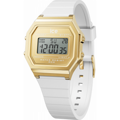 Ice Watch® Digital 'Ice Digit Retro - White Gold' Damen Uhr 022049