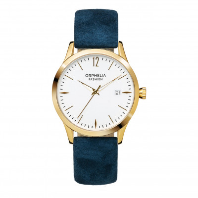 Orphelia Fashion® Analog 'Suede' Damen Uhr OF711700
