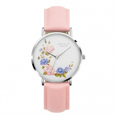 Orphelia Fashion® Analog 'Floral' Damen Uhr OF711815