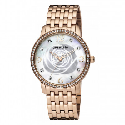 Orphelia® Analog 'La Rose' Damen Uhr OR12705