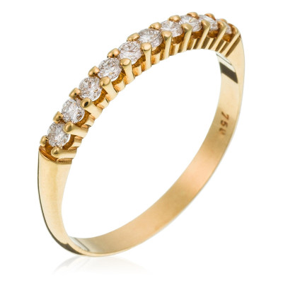 Orphelia® Damen Gelbgold 18K Ring - Gold RD-3008