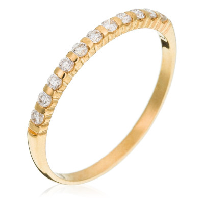 Orphelia® Damen Gelbgold 18K Ring - Gold RD-3027