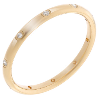 Orphelia® Damen Gelbgold 18K Ring - Gold RD-3065
