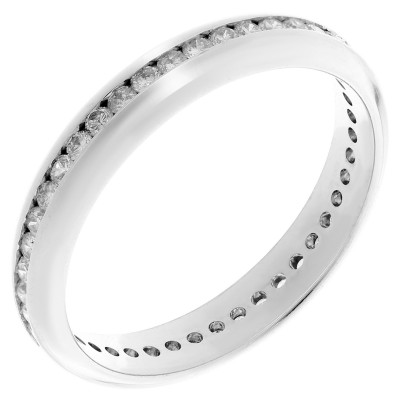 Orphelia® Damen Weißgold 18K Ring - Silber RD-33181/1