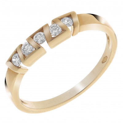 Orphelia® Damen Gelbgold 18K Ring - Gold RD-33214