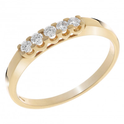 Orphelia® Damen Gelbgold 18K Ring - Gold RD-33216