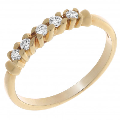 Orphelia® Damen Gelbgold 18K Ring - Gold RD-33218