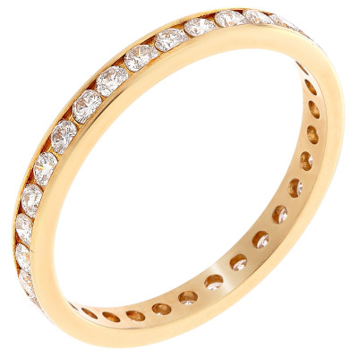 Orphelia® Damen Gelbgold 18K Ring - Gold RD-3407/1