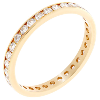 Orphelia® Damen Gelbgold 18K Ring - Gold RD-3407