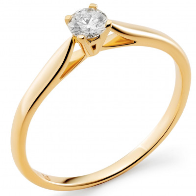 Orphelia® Damen Gelbgold 18K Ring - Gold RD-3918