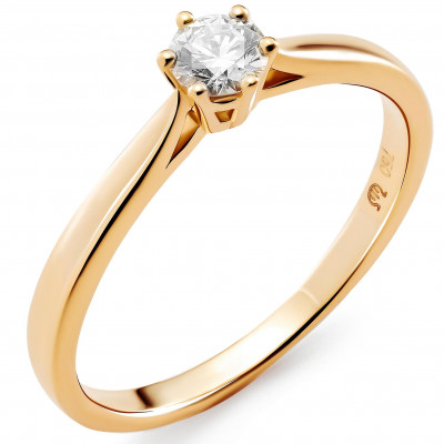Orphelia® Damen Gelbgold 18K Ring - Gold RD-3920