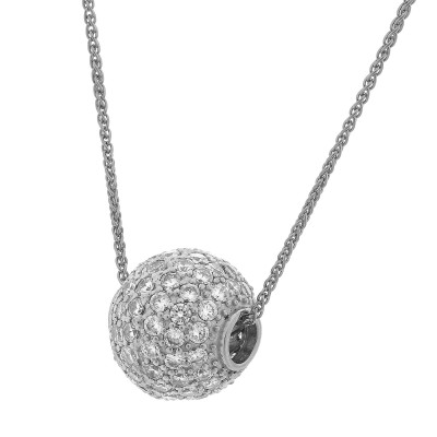 Orphelia® Damen Sterling Silber Halskette mit Anhänger - Silber ZH-7235