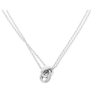 Orphelia® Damen Sterling Silber Halsband - Silber ZK-7176