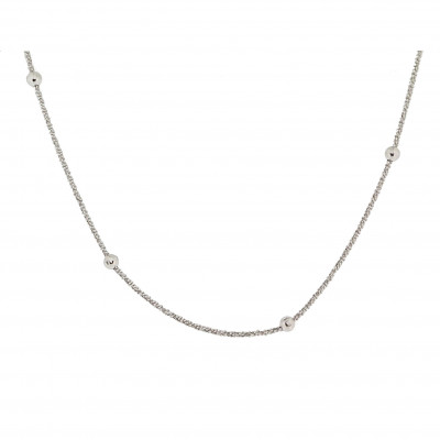 Orphelia® Damen Sterling Silber Halsketten ohne Anhänger - Silber ZK-7201