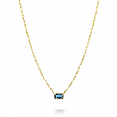Orphelia® 'Ultimate' Damen Sterling Silber Halsband - Gold ZK-7567/G