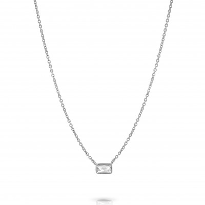 Orphelia® 'Ultimate' Damen Sterling Silber Halsband - Silber ZK-7567