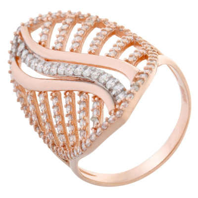 Orphelia® Damen Sterling Silber Ring - Rosé ZR-7003