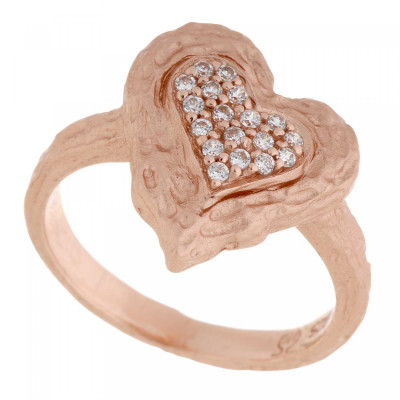 Orphelia® Damen Sterling Silber Ring - Rosé ZR-7082/1