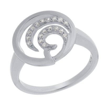 Orphelia® Damen Sterling Silber Ring - Silber ZR-7084