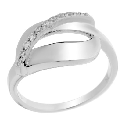 Orphelia® Damen Sterling Silber Ring - Silber ZR-7086