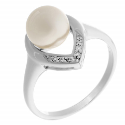 Orphelia® Damen Sterling Silber Ring - Silber ZR-7115