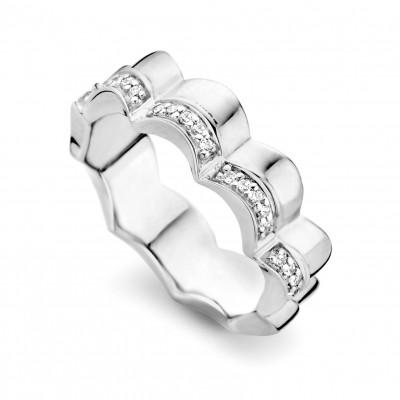 Orphelia® Damen Sterling Silber Ring - Silber ZR-7127