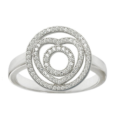 Orphelia® Damen Sterling Silber Ring - Silber ZR-7268
