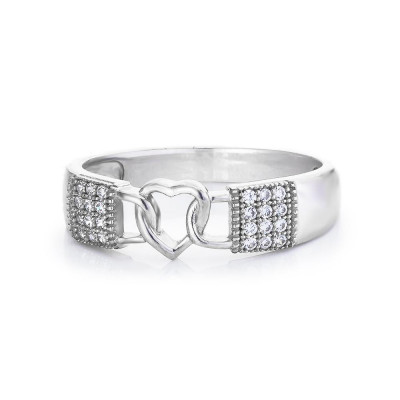 Orphelia® Damen Sterling Silber Ring - Silber ZR-7270