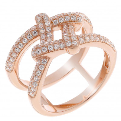Orphelia® Damen Sterling Silber Ring - Rosé ZR-7277