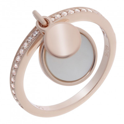 Orphelia® Damen Sterling Silber Ring - Rosé ZR-7285/RG