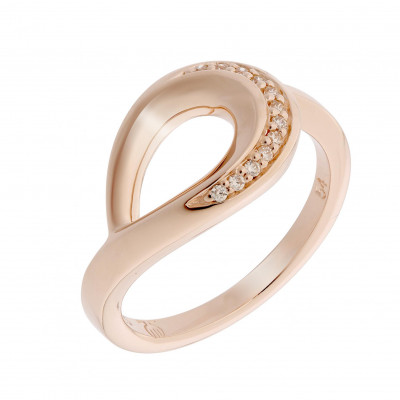 Orphelia® Damen Sterling Silber Ring - Rosé ZR-7366