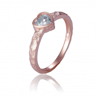 Orphelia® 'Nora' Damen Sterling Silber Ring - Rosé ZR-7435