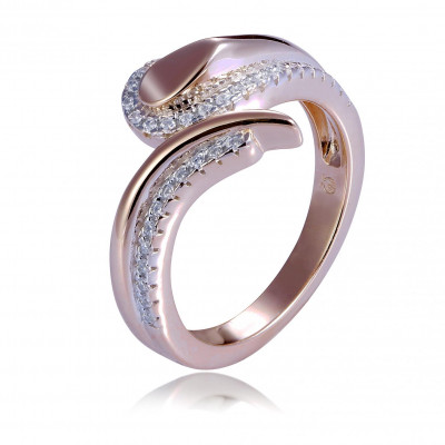 Orphelia® Damen Sterling Silber Ring - Rosé ZR-7441