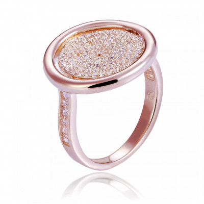 Orphelia® Damen Sterling Silber Ring - Rosé ZR-7444/RG