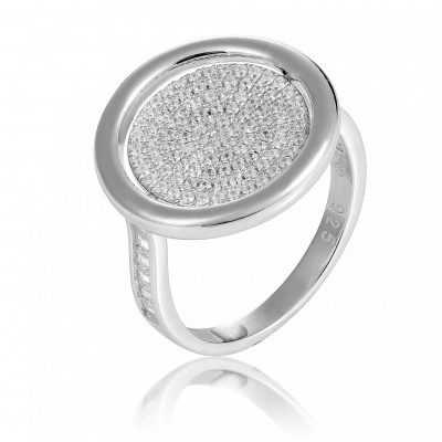Orphelia® Damen Sterling Silber Ring - Silber ZR-7444