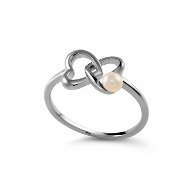 Orphelia® 'Lili' Damen Sterling Silber Ring - Silber ZR-7513