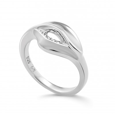 Orphelia® 'Anet' Damen Sterling Silber Ring - Silber ZR-7520